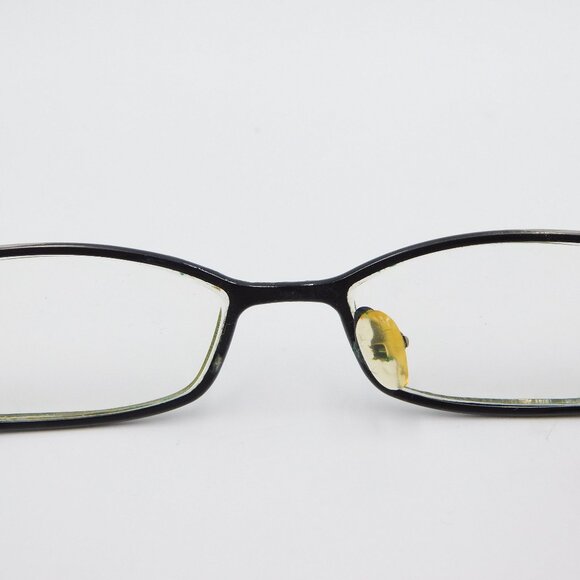 Prada Rx Eyeglasses | Black with Silver Tone Flourishes on Frames | Fair Cond - Picture 7 of 12